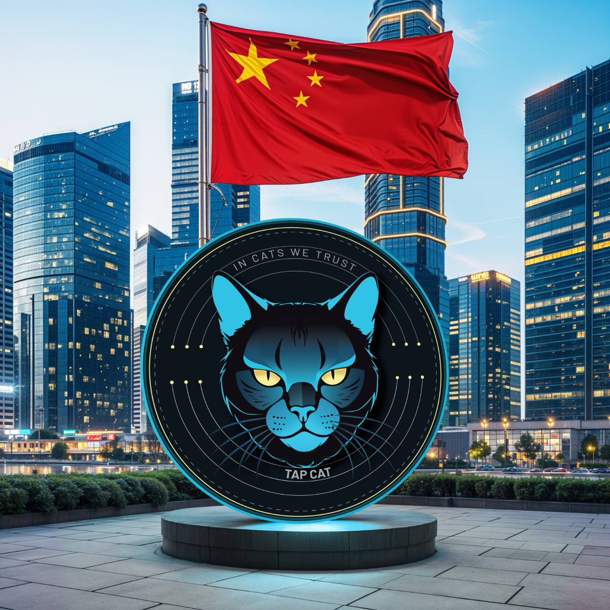 tapcat_btc's tweet photo. $TAPCAT strides into China with style, 
teaming up with top KOLs to make waves !

@iamjinping 
#TAPCAT_BTC
#TAPPRotocol
#Chinacrypto
#InCatsWeTrust
#Bitcoin #Traders
#FinancialFreedom 
#China75YearsOfMiracles
#BlockchainTechnology
#InvestmentOpportunities https://t.co/DZptYO1sdf