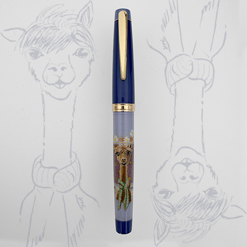 The Intwana Launch Collection of hand-painted fountain pens  - please visit and share if you like this project! <3 thundafund.africa/campaign/EB541…