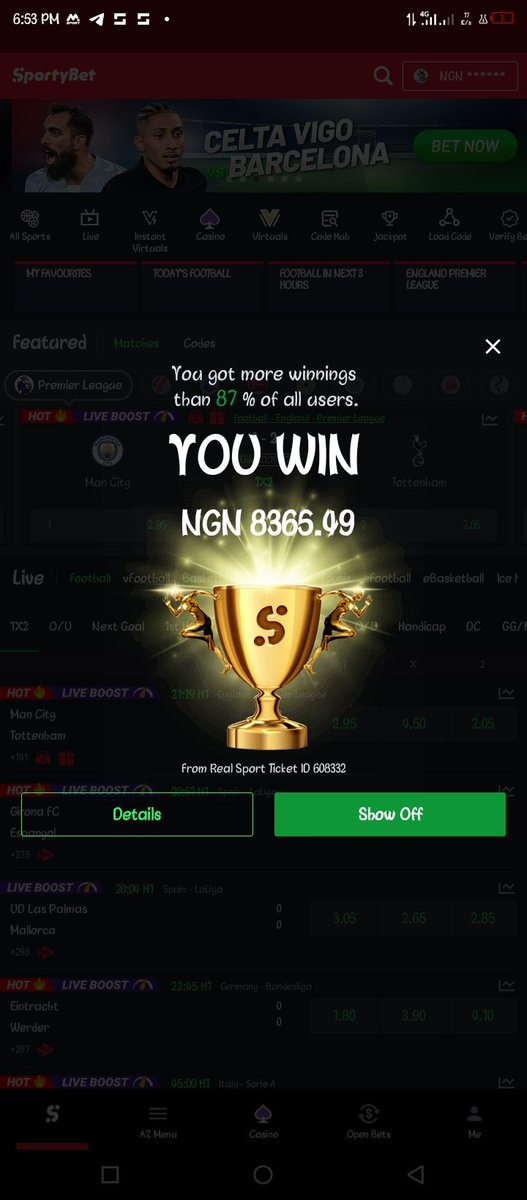aye_tush's tweet photo. The beginning of a 2 odds journey till December 
Verification code: NGEJ144CA690H4LR6 https://t.co/0W0ZcS44fl