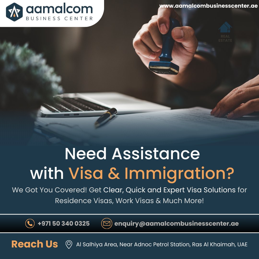 AamalcomRAK's tweet photo. Planning to move to the UAE or bring new talent into your organization? Aamalcom is here to simplify your visa and immigration processes! With our expert services, you can count on quick and accurate support for:
✅ Visa issuance
✅ Renewals
✅ Immigration assistance https://t.co/p1V8JVcEIi