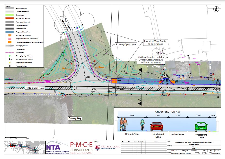 The Oranmore to Train Station Active Travel Scheme is now open. We encourage everyone to make a submission. The Scheme leaflet and drawings are available at consult.galway.ie/en/consultatio…
Closing date 6 December 2024
#ActiveTravel #BikeLanes #SafeToWalk #SafeToCycle #ConnectedTravel