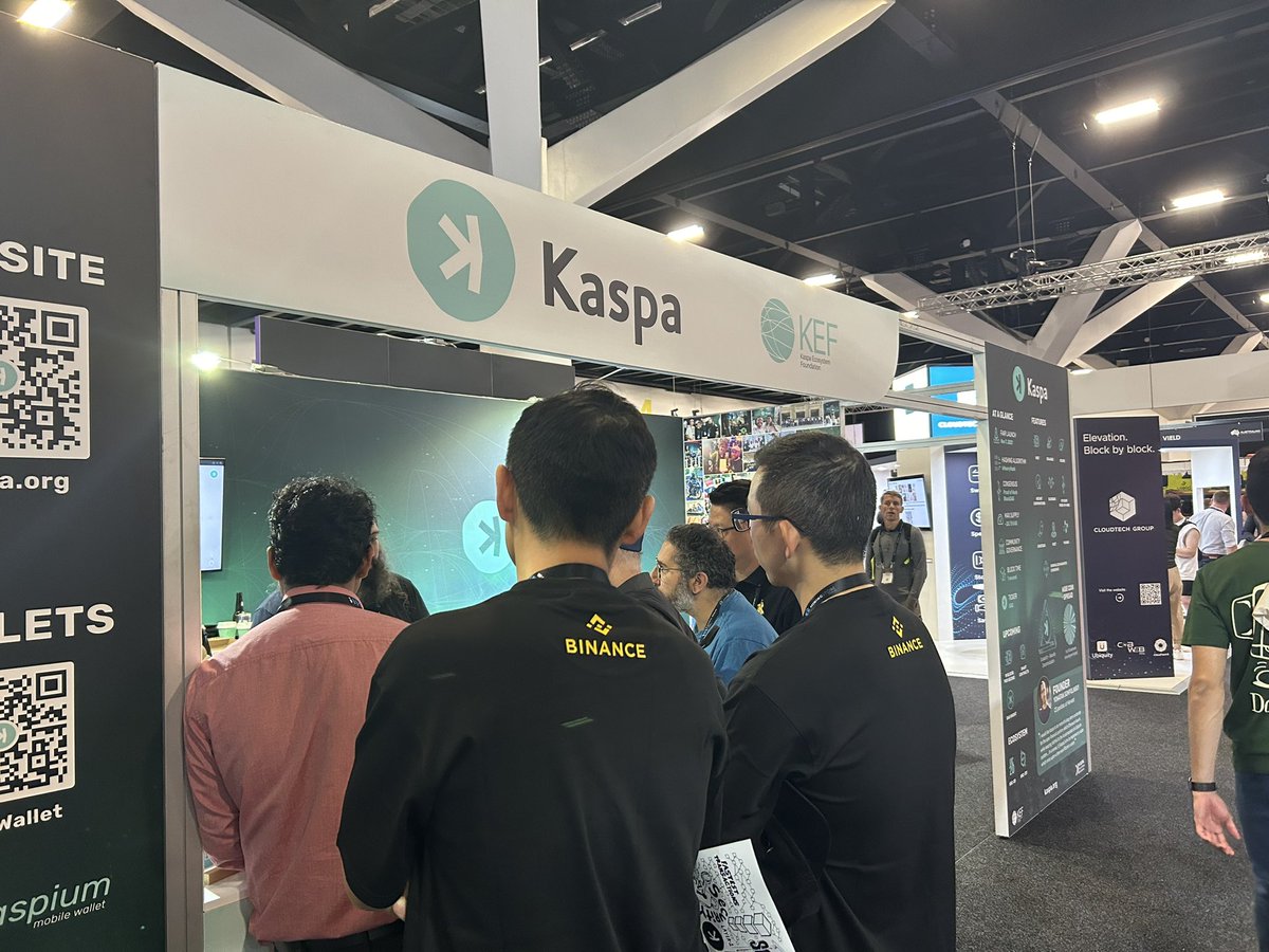 DrDanCrypto's tweet photo. Its not a matter of IF, but a matter of WHEN. Today at Kaspa’s booth 👀@KaspaCurrency @AusCryptoCon 
@binance 
#AusCryptoCon #Kaspa https://t.co/kbTZt8UHUe