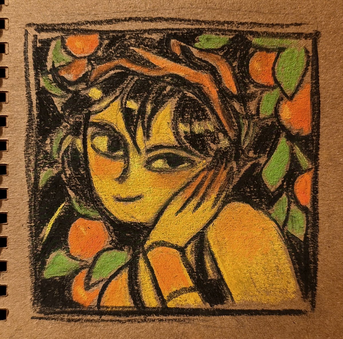 I just remembered that I have pastels