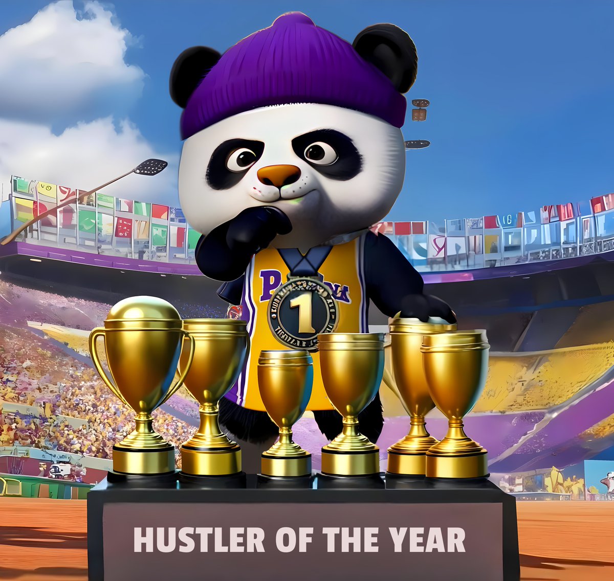 Pandana_fun's tweet photo. If grinding was a sport. https://t.co/FpJo30P1bL