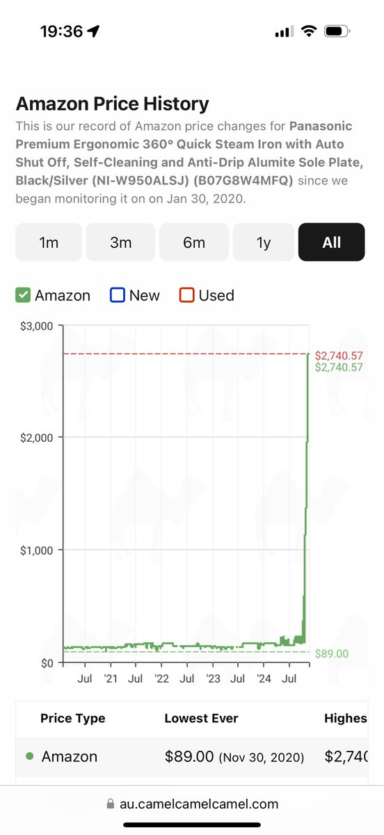 1mattofmany's tweet photo. So glad I waited for #BlackFriday2024 sales to order that new iron from @AmazonAustralia https://t.co/jN8lEe3rvt