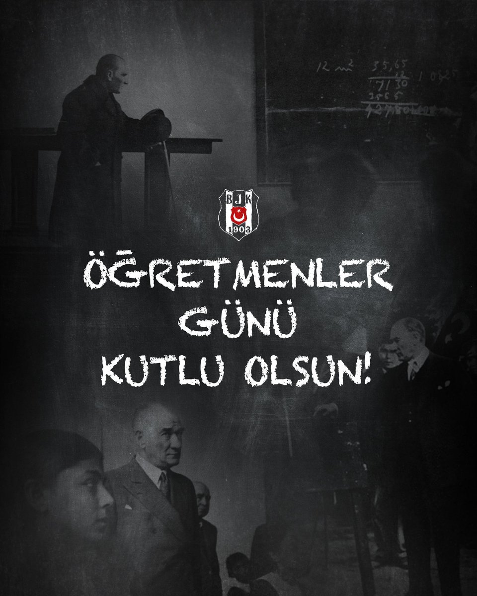 Başöğretmenimiz Gazi Mustafa Kemal Atatürk başta olmak üzere, tüm öğretmenlerimizin Öğretmenler Günü’nü kutlarız.