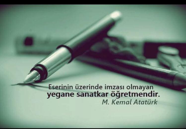 Başta Başöğretmenimiz Mustafa Kemal Atatürk olmak üzere, onun ilke ve hedefleri doğrultusunda, aydınlık bir geleceği inşa etmek için, görevinin başında aramızdan ayrılan, ayrıca binlerce atamayı bekleyen öğretmenlerimizin hak etttikleri bir Türkiye temennisi ile
#24kasim