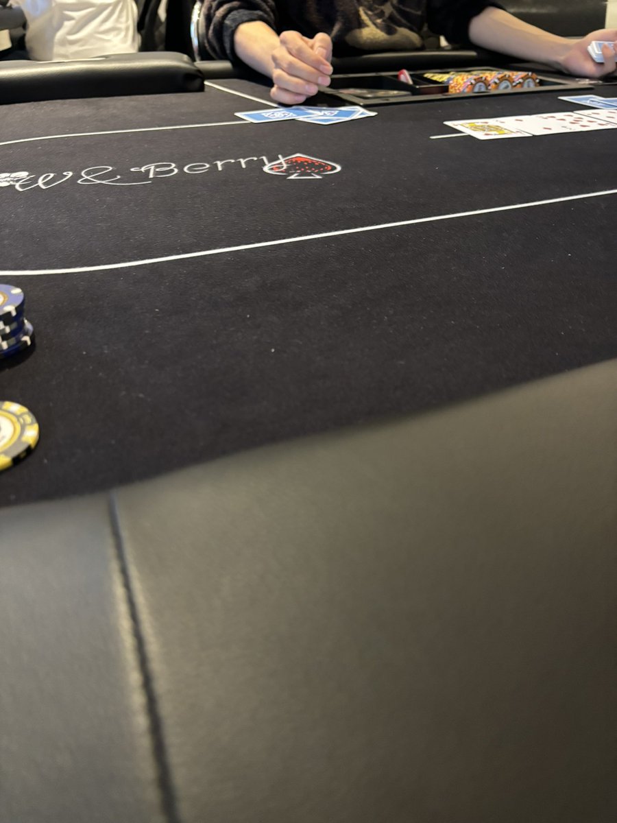 優勝🥇したいです！

#npt #奈良ポーカー