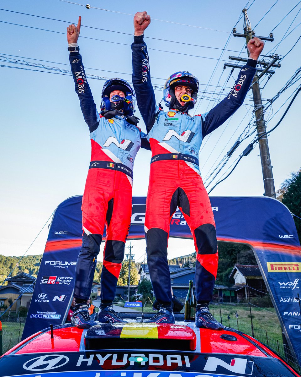 HMSGOfficial's tweet photo. WORLD. CHAMPIONS.

#WRC https://t.co/kE4FwZPdNN
