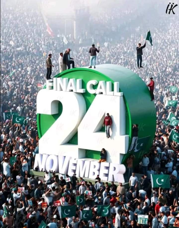 IqbalAfridiPTI's tweet image. Do or die movement 
#FinalCall #24NovDoOrDie 
#24NovemberFinalCall