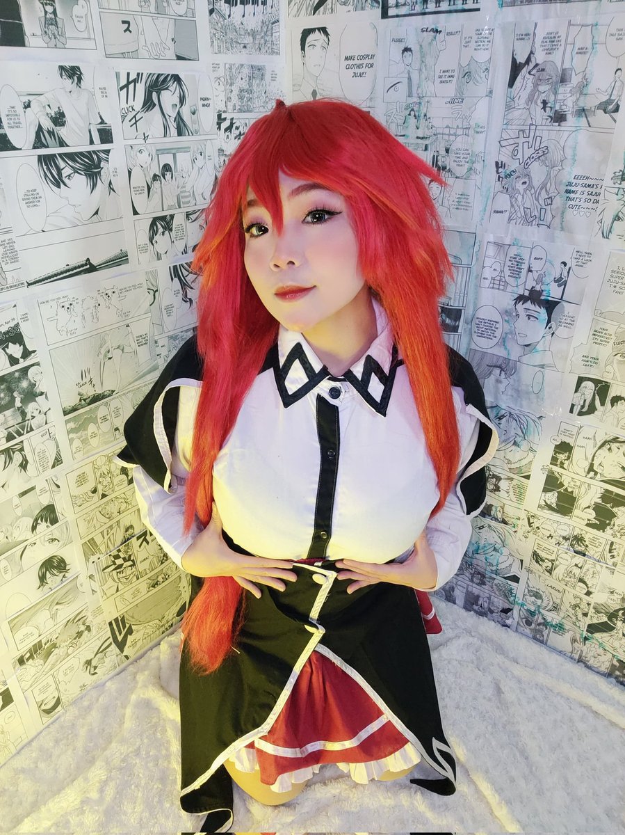 friccilliacar2's tweet photo. Rias gremory udah up ya di trakteer dan kofi. Ada yang spicy nya looh #cosplay #RiasGremory #asiangirl https://t.co/52ZXLPErb7