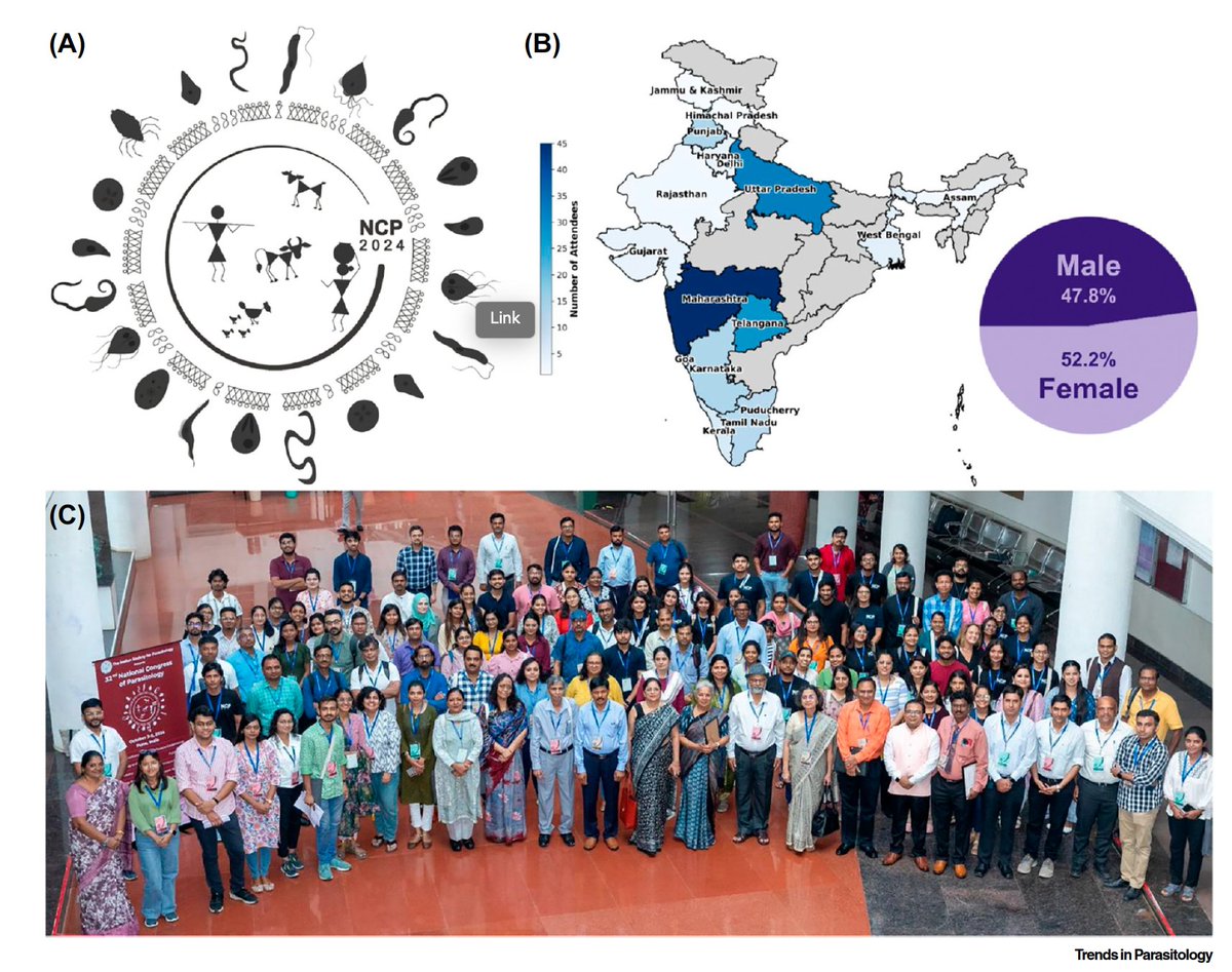 Krishanpal Karmodiya (@krishanpal_k) on Twitter photo The 32nd National Congress of Parasitology, Pune, concludes with the publication of its proceedings in <a href="/TrendsParasitol/">Trends in Parasitology</a>. Grateful to all participants, volunteers, funders, and contributors for this incredible journey. sciencedirect.com/science/articl…
<a href="/IISERPune/">IISER Pune</a> <a href="/csir_ncl/">CSIR-National Chemical Laboratory</a> <a href="/SPPUUpdates/">Savitribai Phule Pune University</a> The 32nd National Congress of Parasitology, Pune, concludes with the publication of its proceedings in <a href="/TrendsParasitol/">Trends in Parasitology</a>. Grateful to all participants, volunteers, funders, and contributors for this incredible journey. sciencedirect.com/science/articl…
<a href="/IISERPune/">IISER Pune</a> <a href="/csir_ncl/">CSIR-National Chemical Laboratory</a> <a href="/SPPUUpdates/">Savitribai Phule Pune University</a>