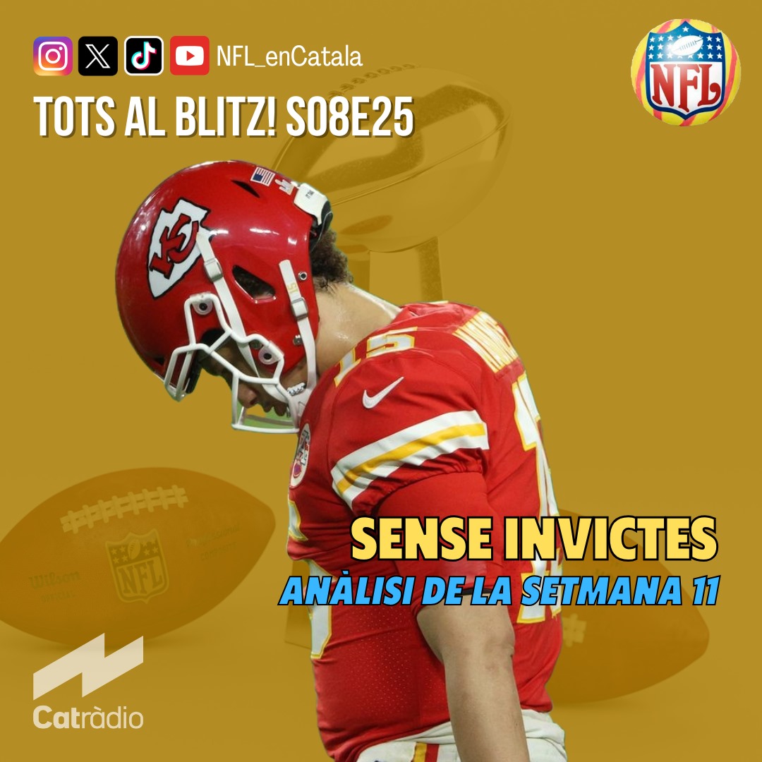 NFL_enCatala's tweet photo. ⚠️ Recordeu, teniu els 2 programes d'aquesta setmana a totes les plataformes:
📺▶
Youtube: https://t.co/7DL7WxHFwP
🎧▶
Web: https://t.co/vf51WiUJMW
ivoox: https://t.co/VprrEs6tFl
Spotify: https://t.co/WUxN9jLs6r
i també a Apple Podcasts
Feed RSS: https://t.co/4Ac1VwCSph
#NFLcat https://t.co/O8hpJ4I5D9