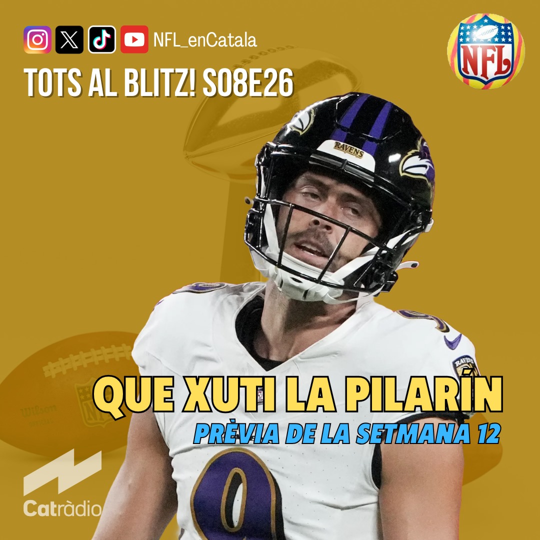 NFL_enCatala's tweet photo. ⚠️ Recordeu, teniu els 2 programes d'aquesta setmana a totes les plataformes:
📺▶
Youtube: https://t.co/7DL7WxHFwP
🎧▶
Web: https://t.co/vf51WiUJMW
ivoox: https://t.co/VprrEs6tFl
Spotify: https://t.co/WUxN9jLs6r
i també a Apple Podcasts
Feed RSS: https://t.co/4Ac1VwCSph
#NFLcat https://t.co/O8hpJ4I5D9