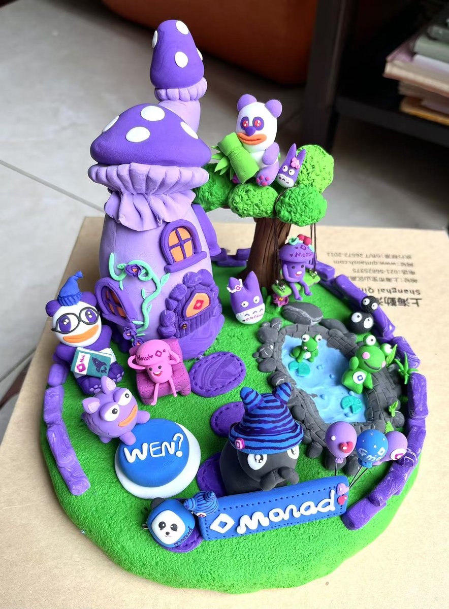alenque82's tweet photo. #MopandaIookingForScenery #mopanda
11.24 update: mopanda+ moyaki+wen?+ small balloon.
Can't fit any more. I will update the scene next time.
@monad_xyz @monad_zw https://t.co/gVSK28Nxp8