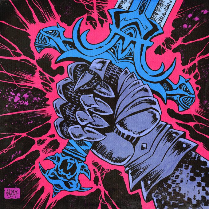 More sword and sorcery art!