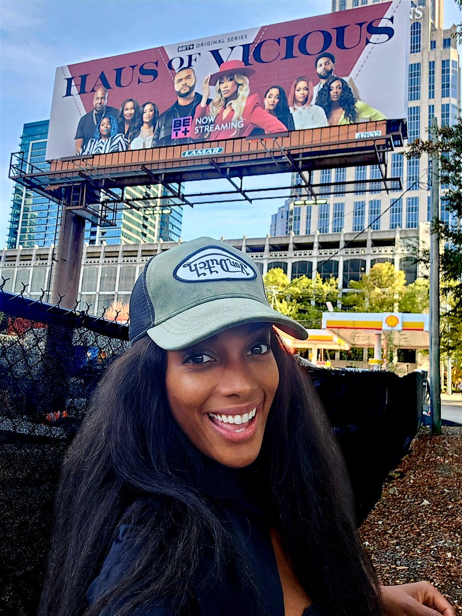 HAD to pull up on that <a href="/HausofVicious/">Haus of Vicious</a> BILLBOARD!!! Season 2 streaming NOW on <a href="/betplus/">BET+</a>