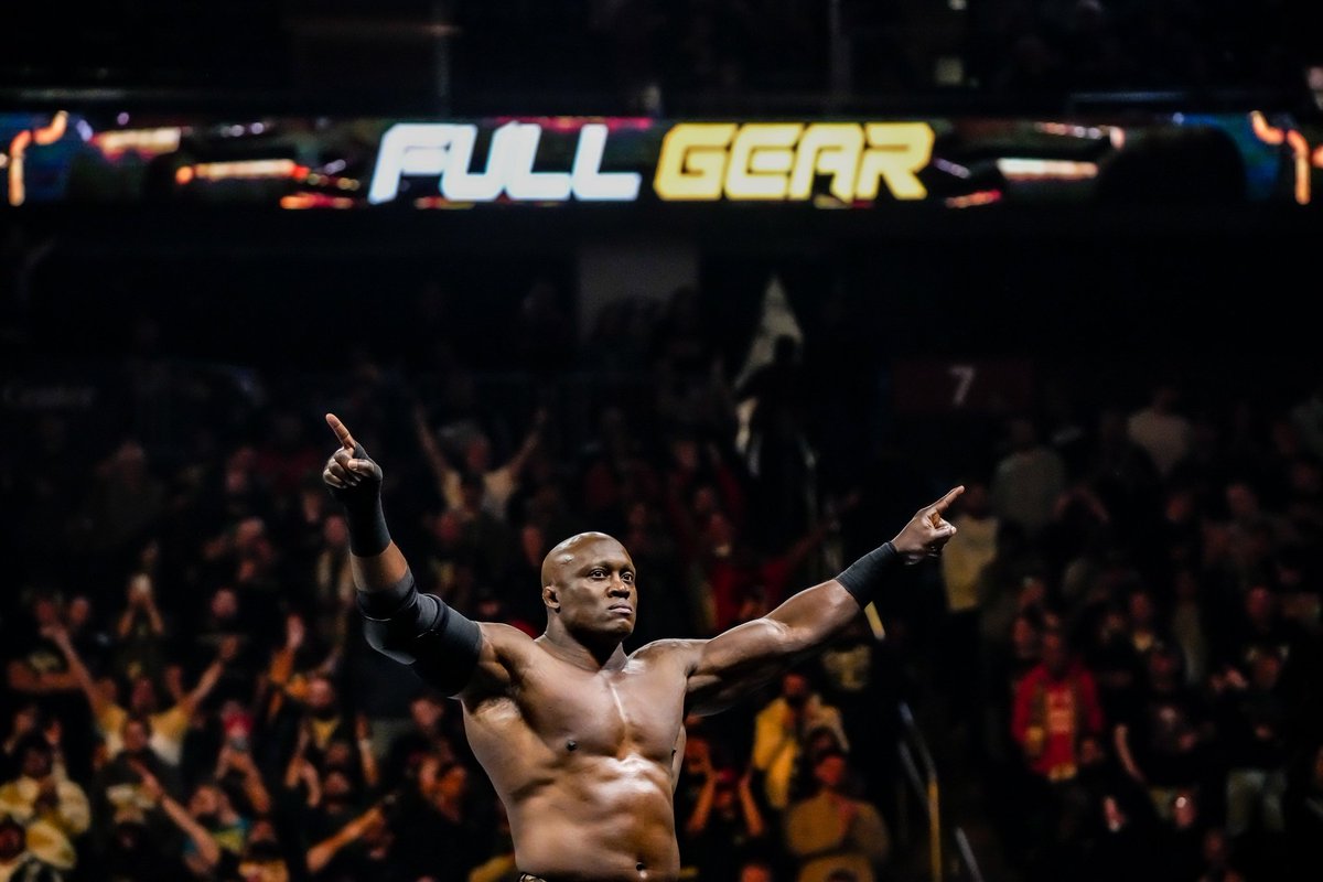 hi5_wrestling's tweet photo. #AEWFullGear results:
Kyle Fletcher def. Will Ospreay
Daniel Garcia def. Jack Perry
Konosuke Takeshita def. Ricochet
Mina Shirakawa & Mariah May destroyes each other
Bobby Lashley def. Swerve Strickland
Jon Moxley def. Orange Cassidy
#AEW #AEWZeroHour #aewlive https://t.co/Sz0Np5KNNV
