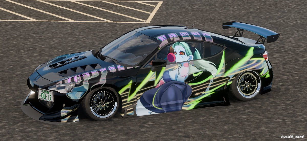 RABI_Carpaeking's tweet photo. 結局両面になってしまったメッキ抜き+痛車
サイバーパンク2077よりレベッカ
リアウインドウ分の余力を残せなかった…
あと下地メッキ感が微塵も伝わらない https://t.co/rxDNrRQY4U