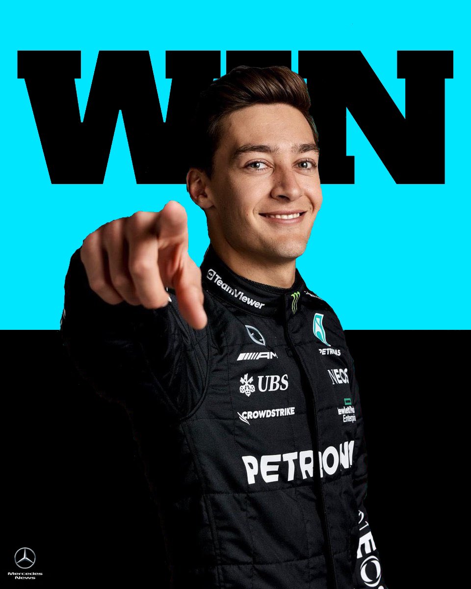 FerrariNewsUK's tweet image. GEORGE RUSSELL WINS THE VEGAS GRAND PRIX!!!

LEWIS HAMILTON DRIVES THROUGH THE FIELD TO P2!

It’s a Mercedes 1-2 😍