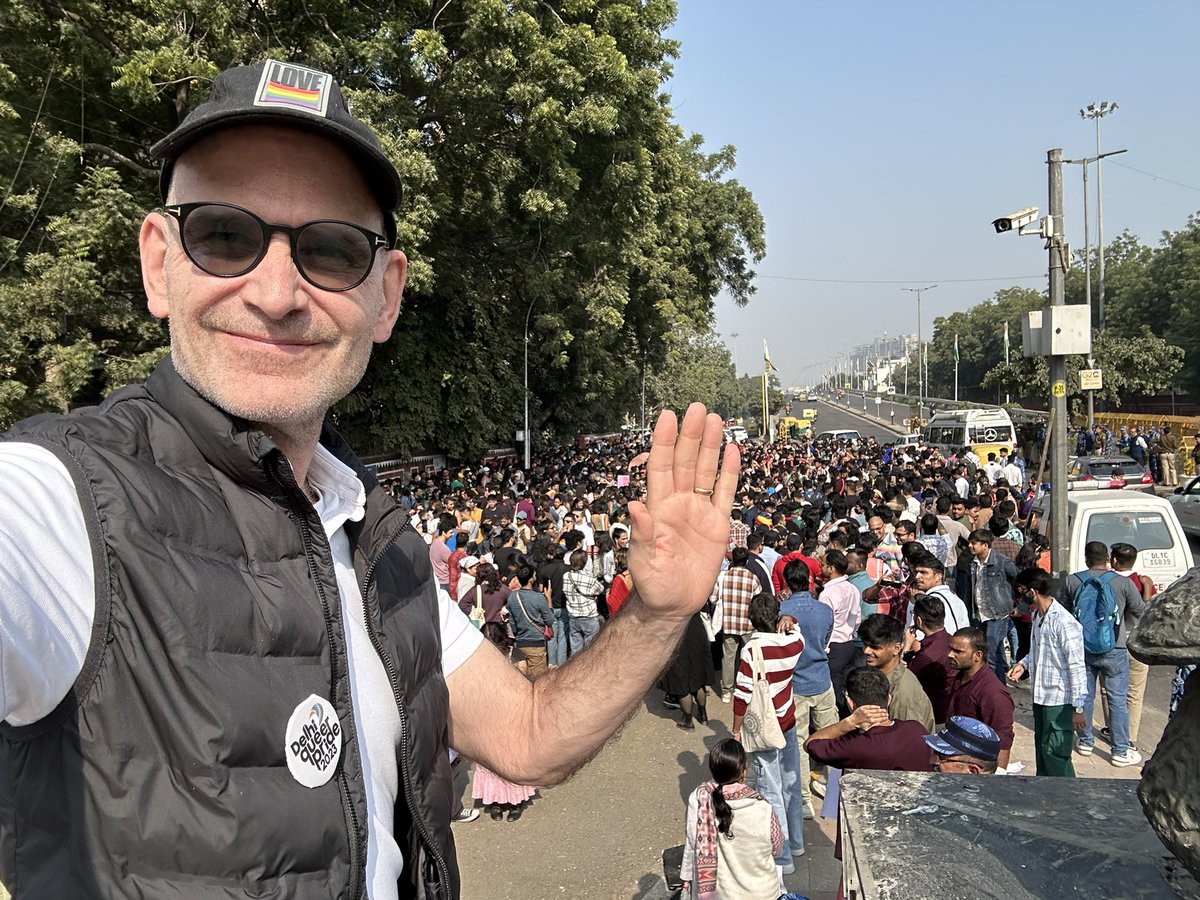 Happy Queer Pride from Delhi (I’m not covering it,  am taking part 🏳️‍🌈)