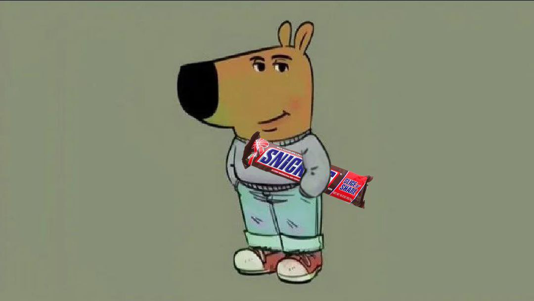 <a href="/cb_doge/">DogeDesigner</a> Don’t forget #Snickers! $Doge
CA: kkqmUTZakCFEXXDycdw9D5GyG7amEZwPN1JYysAgXcG