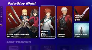 NEW Collab⁉️ Fate: Stay Night X #Fortnite ⁉️ Allegedly, there