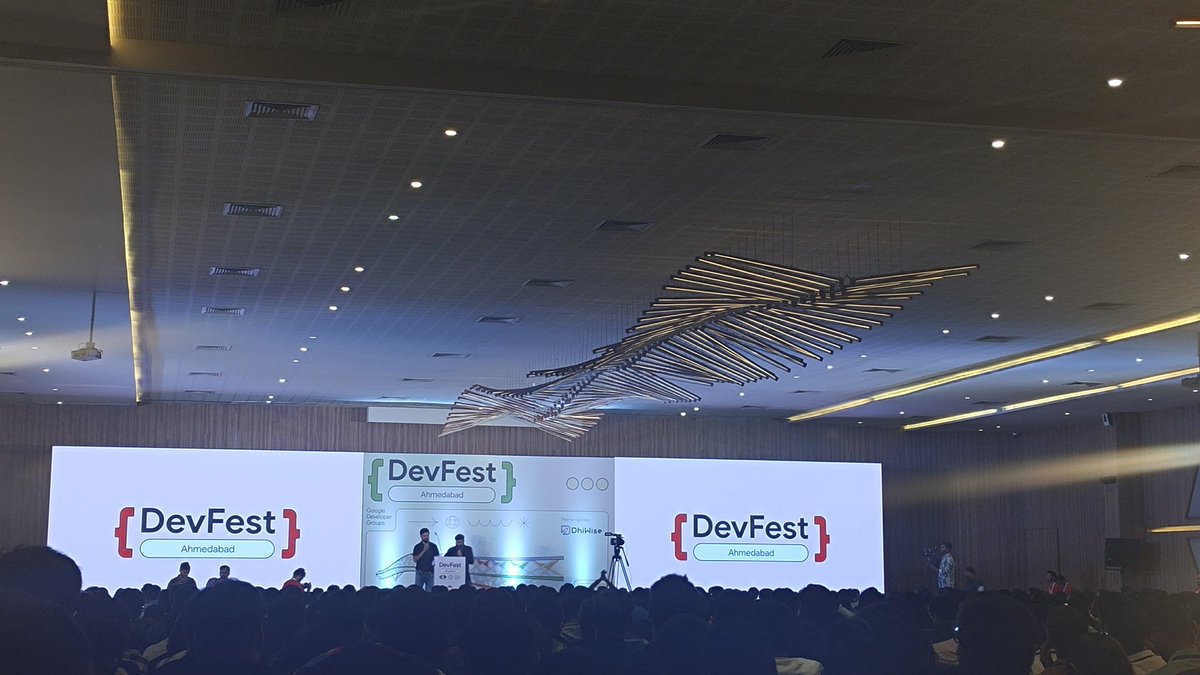 Excited to attend GDG DevFest Ahmedabad 2024!  #GDGAhmedabad
A fantastic opportunity to connect with like-minded tech enthusiasts, gain insights, and be inspired by innovation. Grateful for this enriching experience!✨

#gdgahm  #gdg2024 #DevFest2024
#DevFestAhm