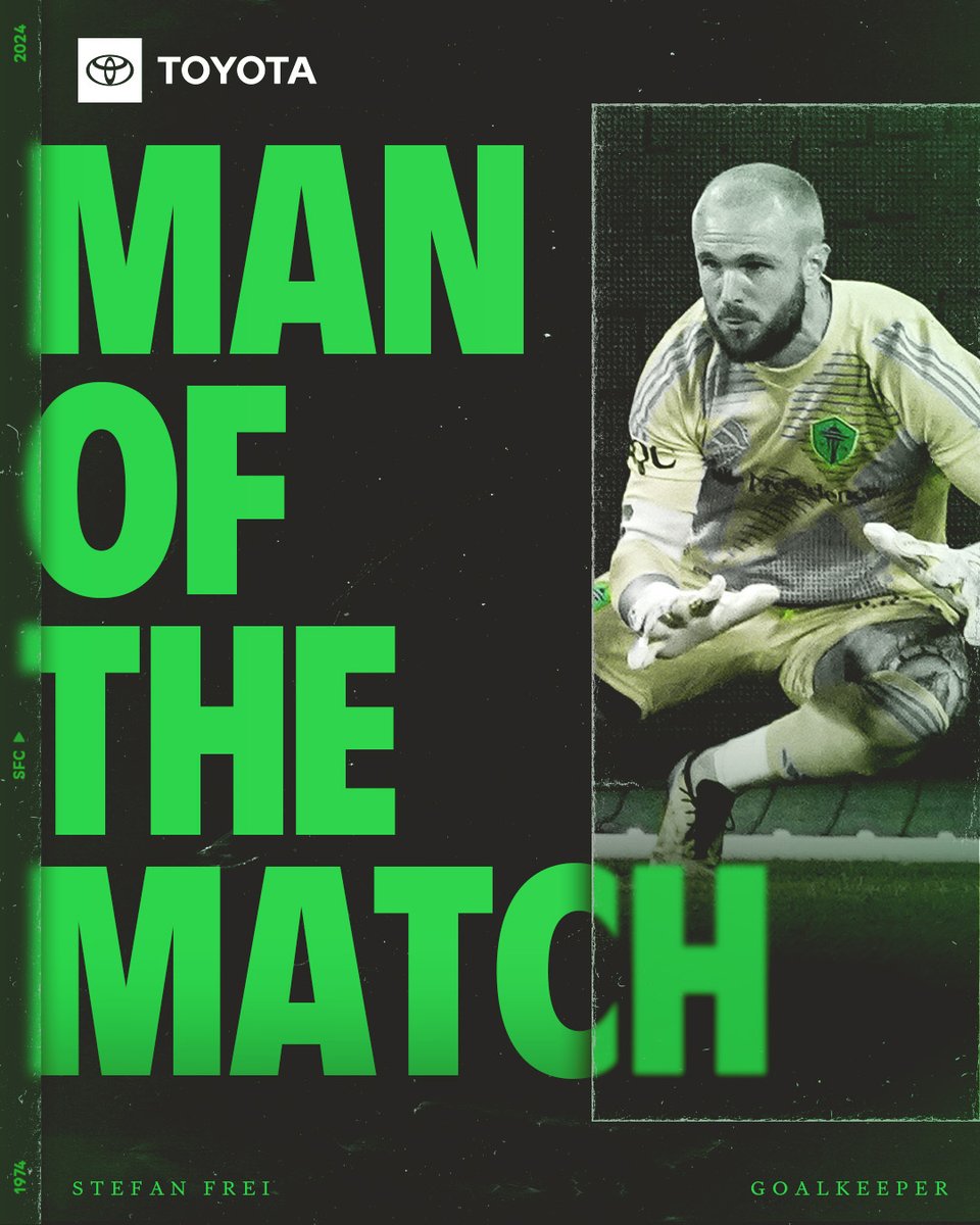 SoundersFC's tweet photo. Sweet Stefan Frei 🎶

Stef is your @Toyota Man of the Match from #LAFCvSEA! https://t.co/kczhhutF4S
