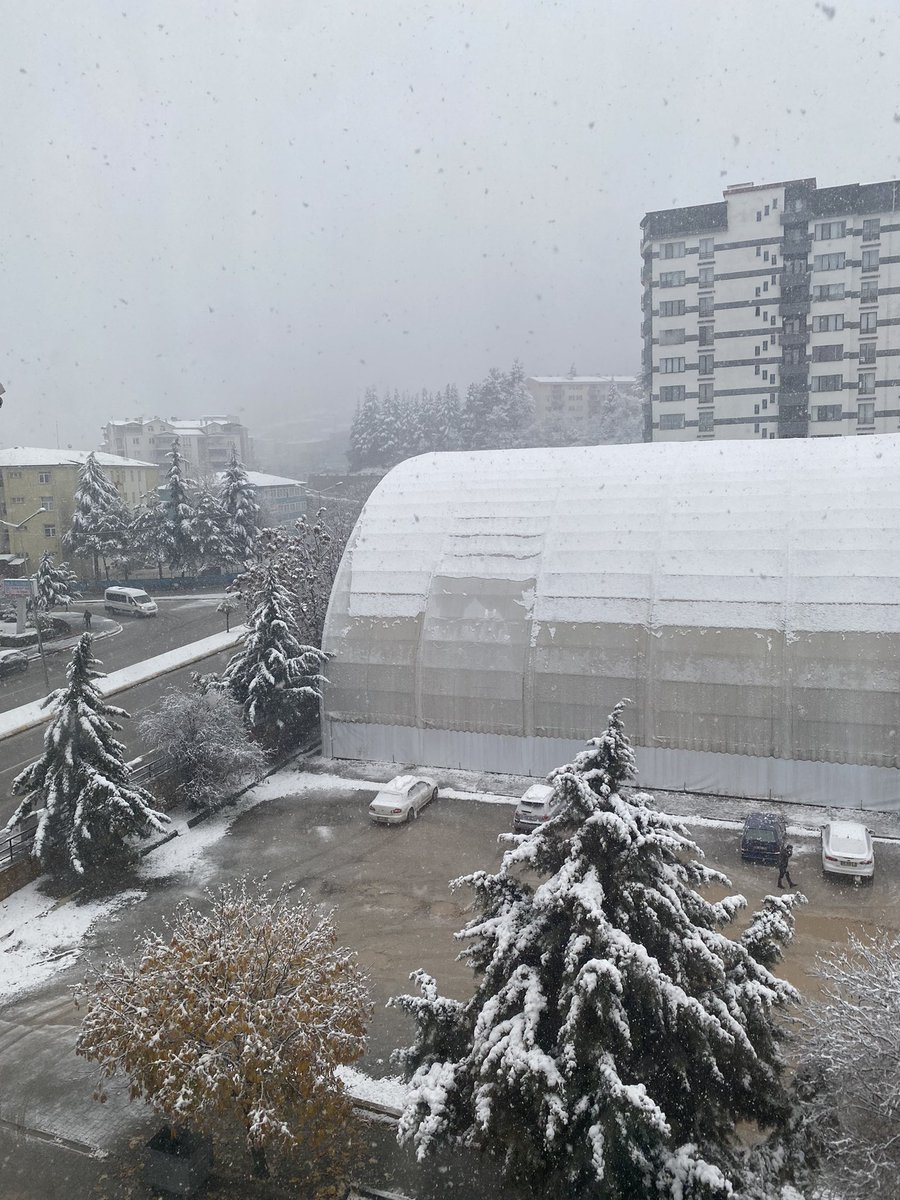 Sabah uyanınca kar yağdığını görmek her yaşta mutluluk etkisi yaratırmış 🙃