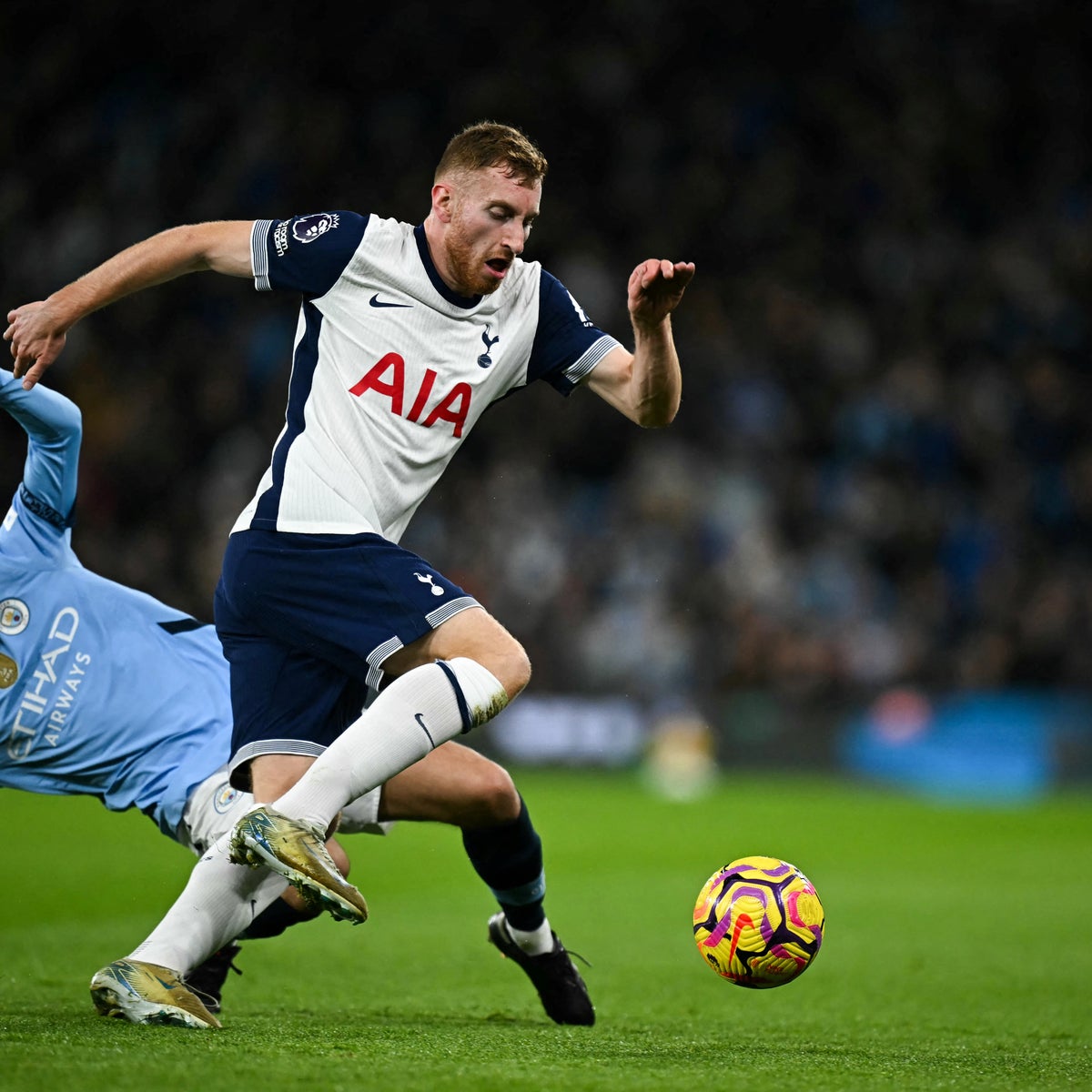 HotspurRelated's tweet photo. Gary Neville on #thfc midfielder Dejan Kulusevski against Manchester City: "He was brilliant. He was as good as James Maddison. Kulusevski was special out there. The way he ran past players, with his quality and strength, it was an absolutely fantastic performance.

"Kulusevski was and looks a serious player. He has become a hell of a player. His strength and running power is getting better, but he has a subtlety in beating players. He has a variation to his game now. He is a different player now. This is a player that the likes of Bayern Munich, Barcelona and Real Madrid begin to look at. I am not being disrespectful to Spurs, but that was the level of his performance and he has been like that for a while now. He was outstanding." [Sky Sports]