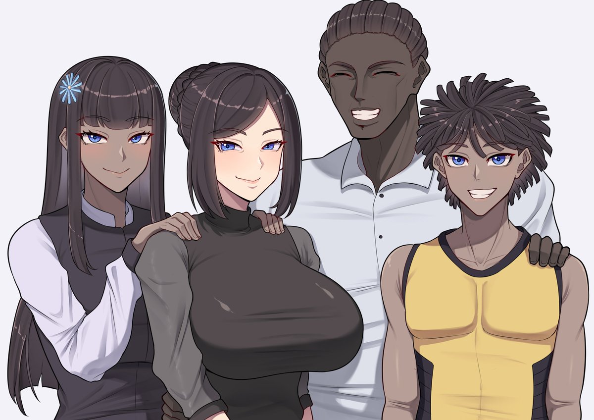 Someone pay me to draw my OC family photo

Thank you