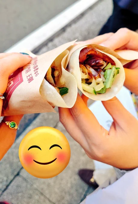 燃さんと横浜中華街歩いた!!めちゃくちゃ楽しかった〜!また怖いとこ行って醜態晒した 