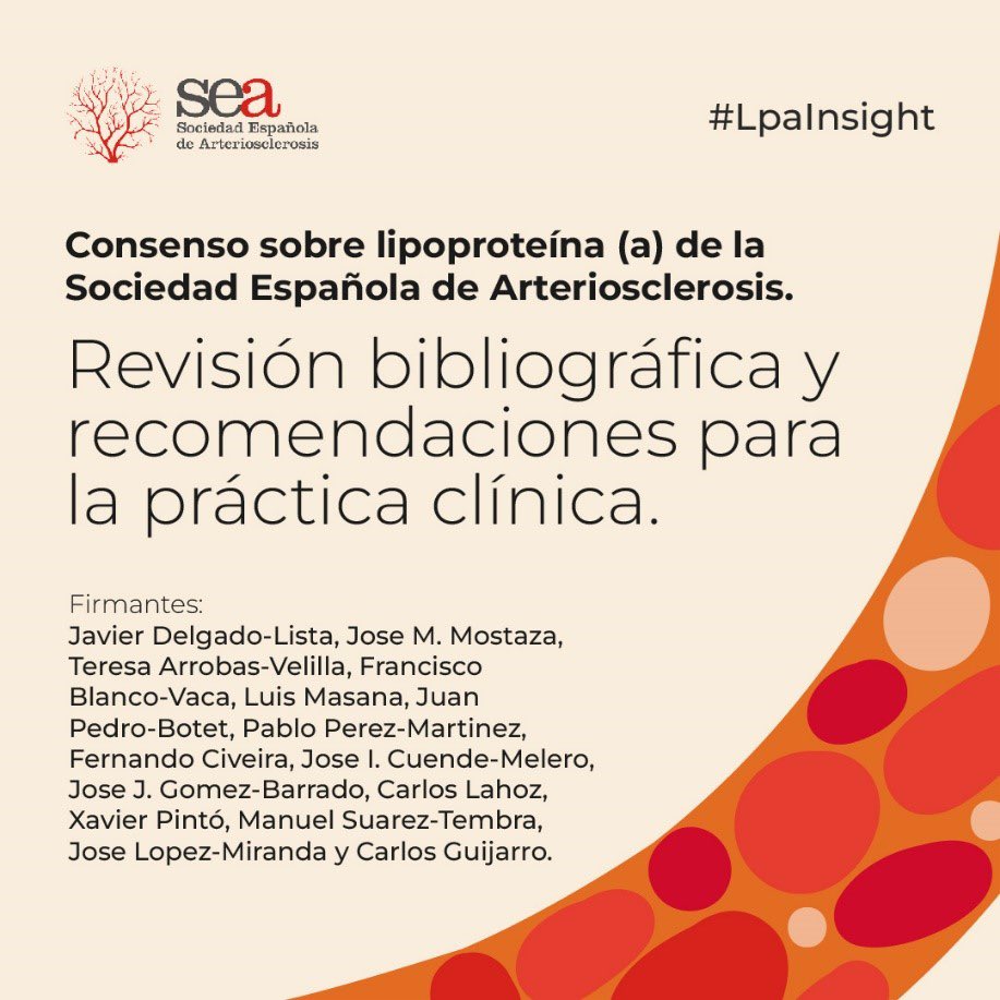 🎉 ¡Superamos las 25.000 visualizaciones! 🎉

Nuestro Consenso sobre #Lpa es ahora una referencia clave en el ámbito de la arteriosclerosis

📄 Descubre el impacto y accede al artículo completo aquí: elsevier.es/es-revista-cli… 👇#LpaInsight
