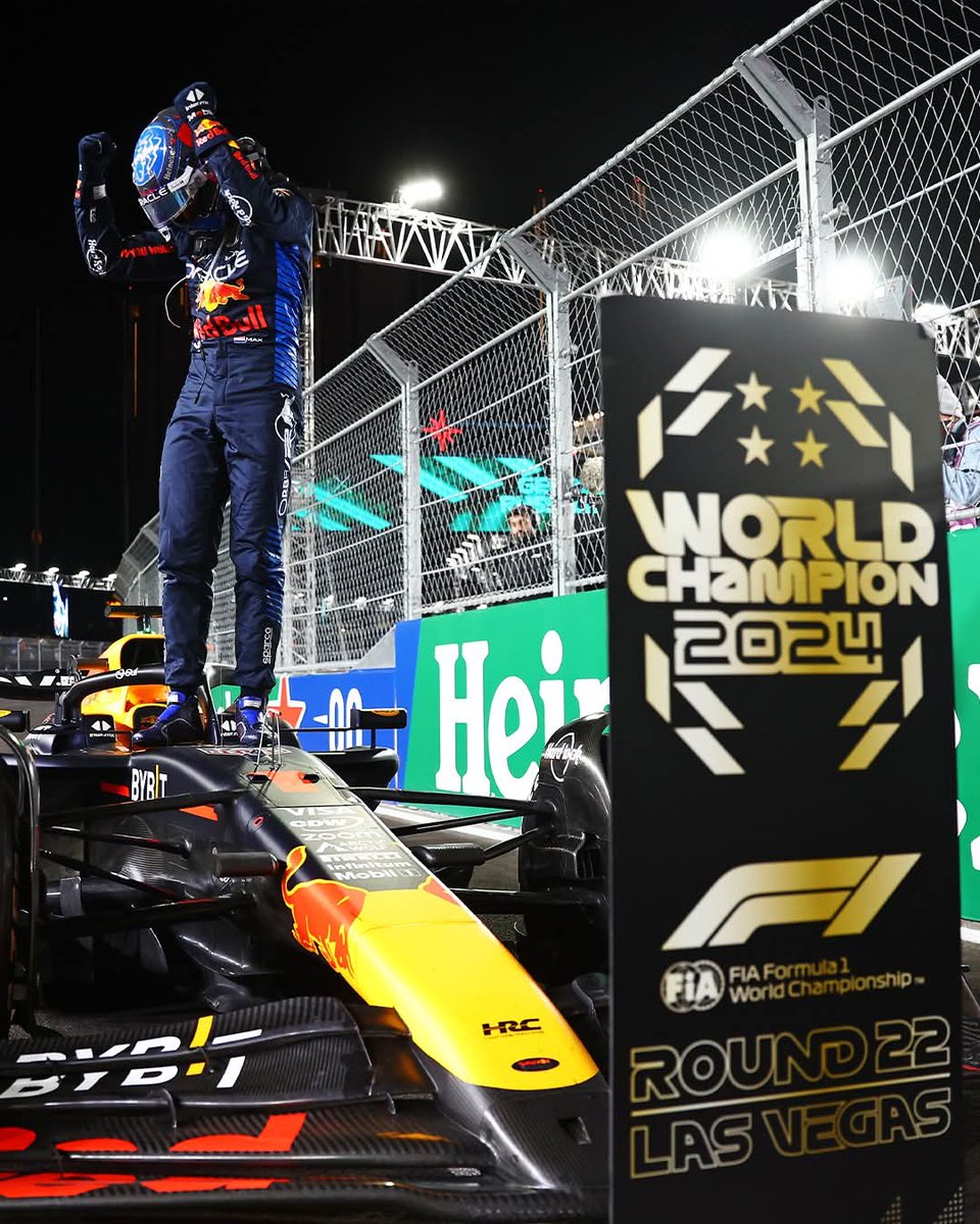 #Max_Verstappen champion du monde pour la quatrième fois
....... 
#Verstappen
#F1