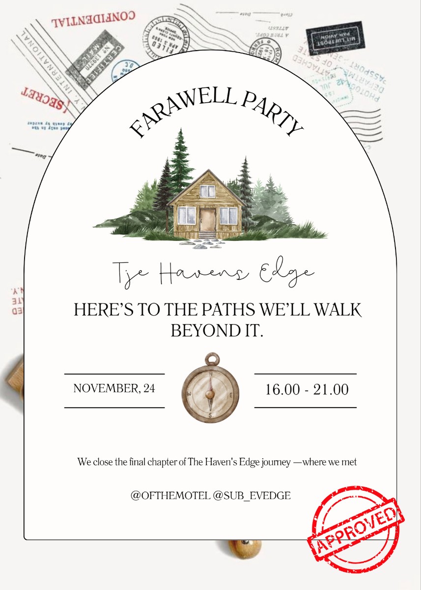 ㅤ
The sun has risen from the eastern horizon, indicating that everything will end and rise again from the beginning. 𝗛𝗮𝘃𝗲𝗻’𝘀 𝗘𝗱𝗴𝗲 wasn’t just a place, it was a feeling. Forever grateful for the journey. Party officially over!
ㅤ