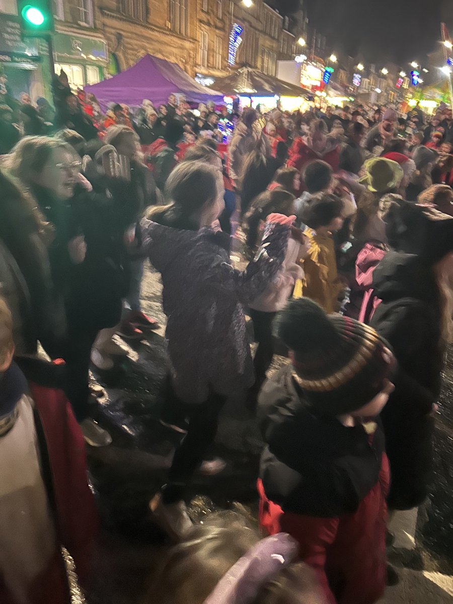 Well done Cupar at Christmas for pulling off a lights switch on that made our children feel like this (see image) in the lull of a storm! #weareacommunity