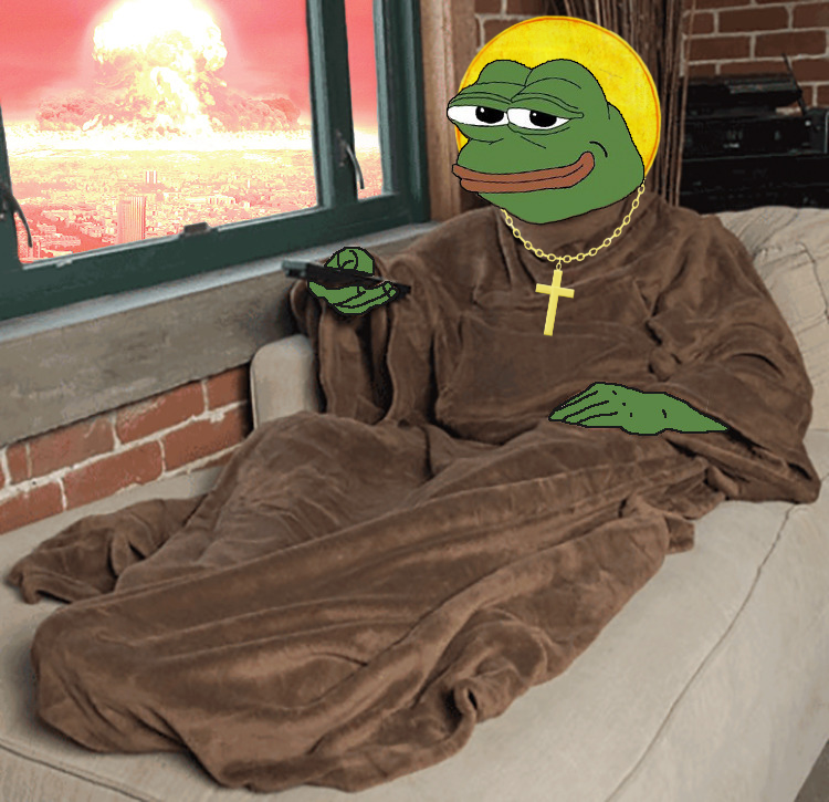 VoidscribeVox's tweet photo. Yes, #Saintpepe is trojan horse to bring Trad Christian values into the memecoin space
No, we will not apologize for it.
#memecoins #solana #mememiracles