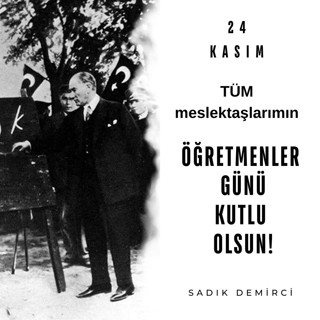 Öğretmenler günümüz kutlu olsun 🇹🇷