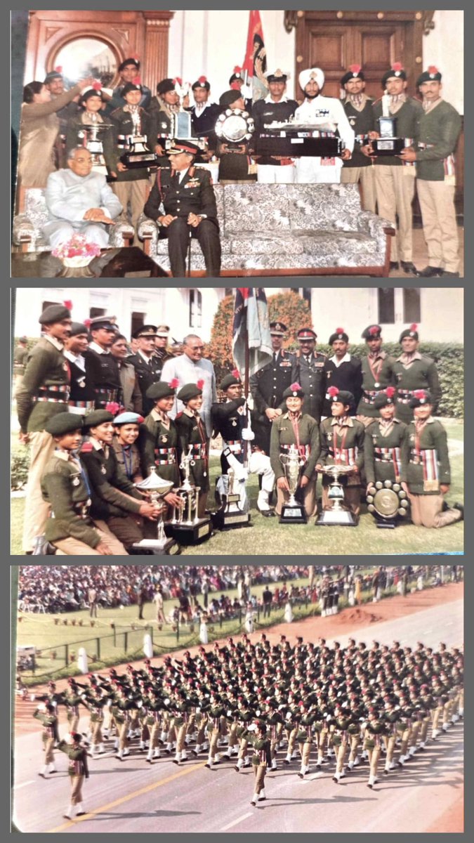 PujaSin45072734's tweet image. Happy NCC Day !
#NCC का नाम सामने आते ही हमें स्कूल-कॉलेज के दिन याद आ जाते हैं,मैं भी NCC Cadet रहीं हूँ,इसका अनुभव मेरे लिए अनमोल है।
"Girls shouldn't speak loud"
ENTIRE PLATOON WAS WAITING FOR HER COMMOND,
ANSWER SILENTLY...
#nccday
#UnityIsStrength 
#ncccadet 
#ncclife 
#NCC