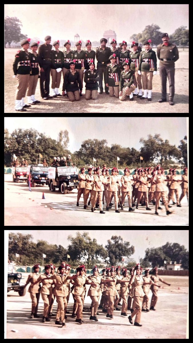 PujaSin45072734's tweet image. Happy NCC Day !
#NCC का नाम सामने आते ही हमें स्कूल-कॉलेज के दिन याद आ जाते हैं,मैं भी NCC Cadet रहीं हूँ,इसका अनुभव मेरे लिए अनमोल है।
"Girls shouldn't speak loud"
ENTIRE PLATOON WAS WAITING FOR HER COMMOND,
ANSWER SILENTLY...
#nccday
#UnityIsStrength 
#ncccadet 
#ncclife 
#NCC
