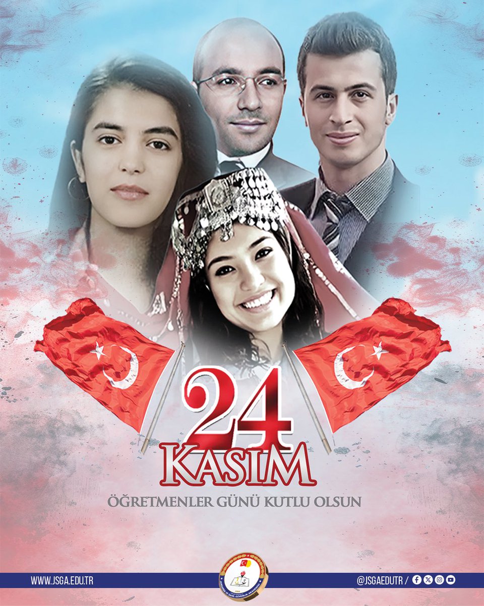 jsgaedutr's tweet photo. İyi Ki Varsın Öğretmenim!💐

Başta Şehit ve Gazi Öğretmenlerimizi Rahmet ve Minnetle anıyor, geleceğin ve ülkemizin fidanlarını yetiştiren değerli öğretmenlerimizin 24 Kasım Öğretmenler Gününü kutluyoruz.✍🏻🌸

#24KasımÖğretmenlerGünü https://t.co/ra4xgHxSvi