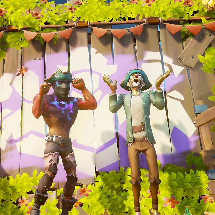 BeardBerserk's tweet photo. Sweaty night!!!! #SeaOfThieves #SeaOfThievesCommunityWeekend #BeMorePirate https://t.co/EZuomAePfc