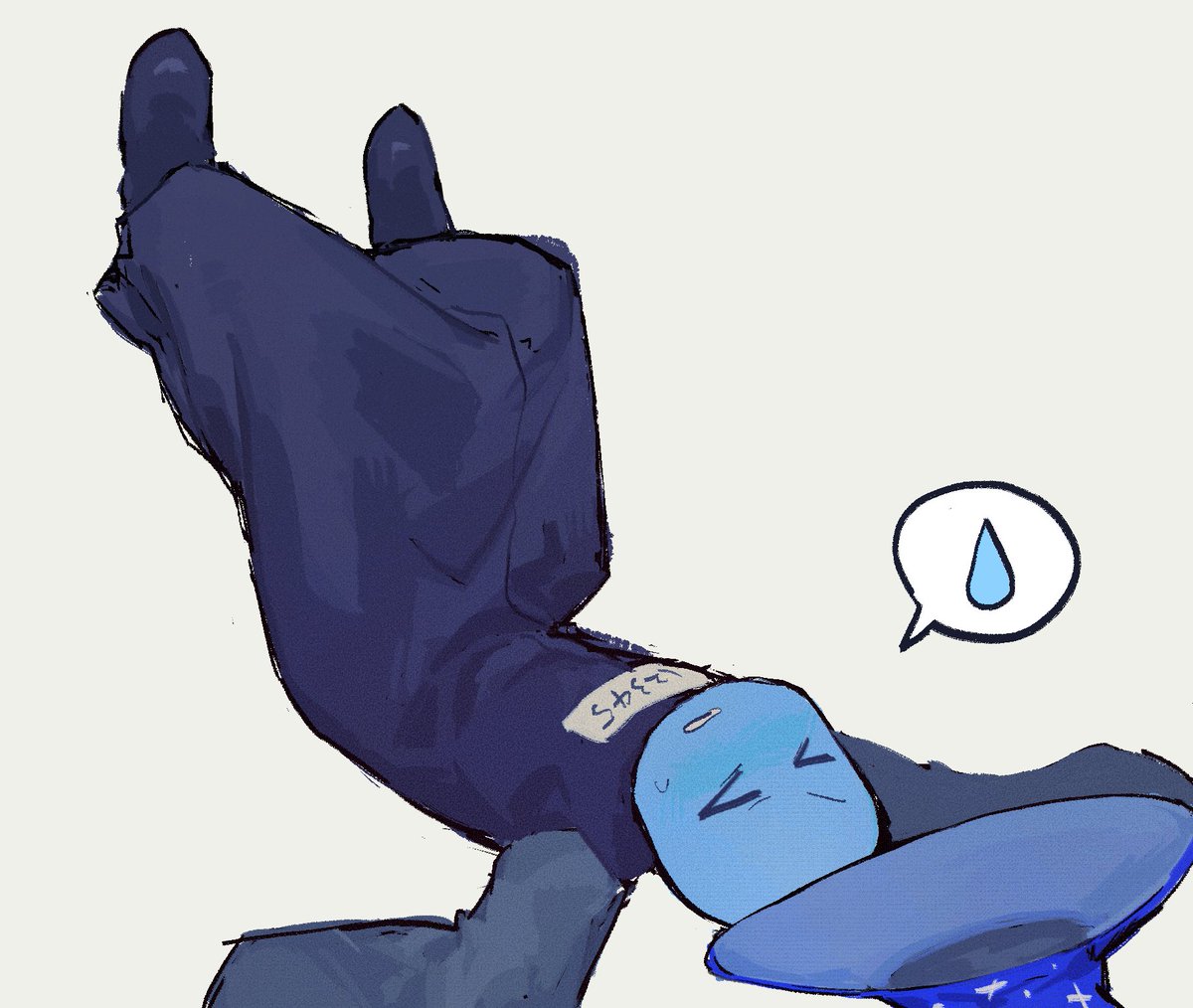 #blocktales day6
fell down