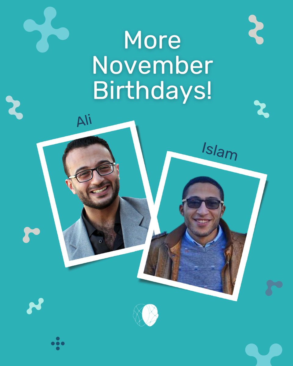 UntapTech's tweet image. 2 more November birthday wishes are due! 🎉

To Ali Maher, our vision architect (aka product manager), who always keeps us on track, and Islam Moneer, our code craftsman (aka software engineer) who turns ideas into reality.

Wishing both of you a fantastic year ahead! 🎂🎈