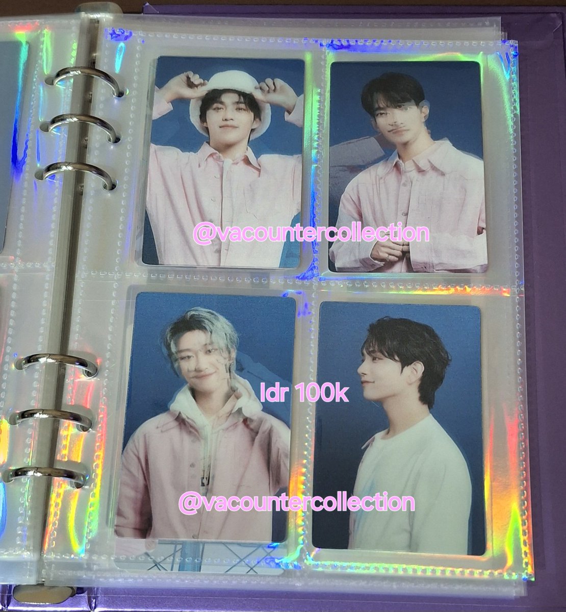 evaapl's tweet photo. SALE PHOTOCARD KPOP BOY/GIRL GRUP (Seventeen, Blackpink, Stray Kids, Treasure, Newjeans (II)

💰50k-100k
🎞photocard/photostrip yg didapat sesuai dg yg ada difoto produk ex: ada pc 4 berarti dpt pc 4
🛒bisa order manual (no fee adm, blm ongkir) atau co oren (free ongkir, blm adm) https://t.co/LUeXvJNl1S