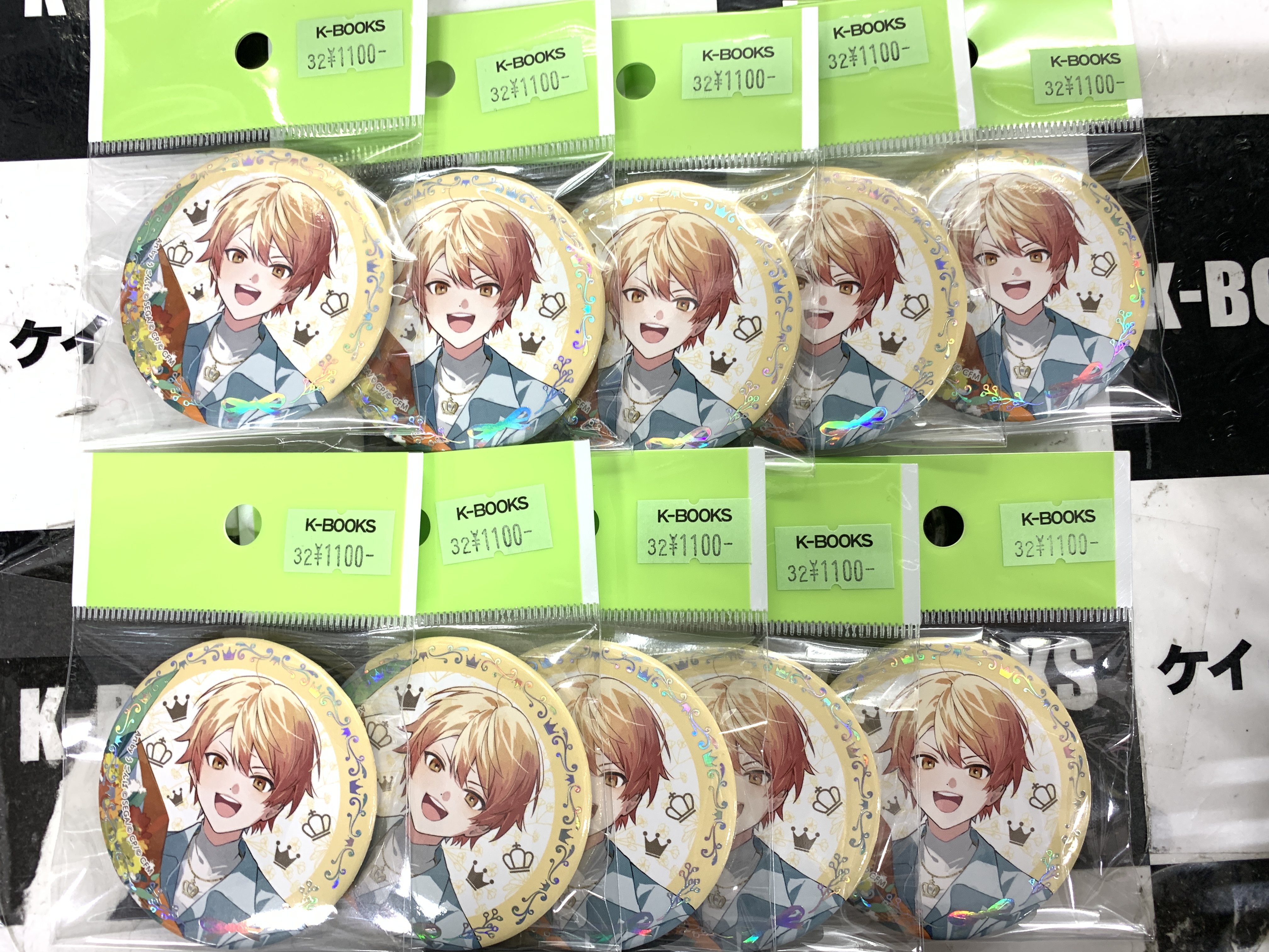 天馬 司　プロセカ　感謝祭　4th オーロラ箔押し缶バッジA 天馬 司 プロセカ 感謝祭 4th オーロラ箔押し缶バッジA