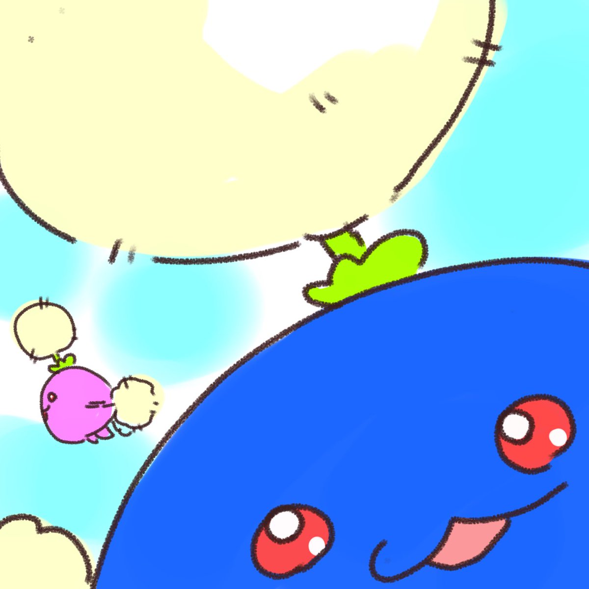 sennriou's tweet photo. @AsakuraSuzume ワタッコもこもこ https://t.co/Py73lCFUfd