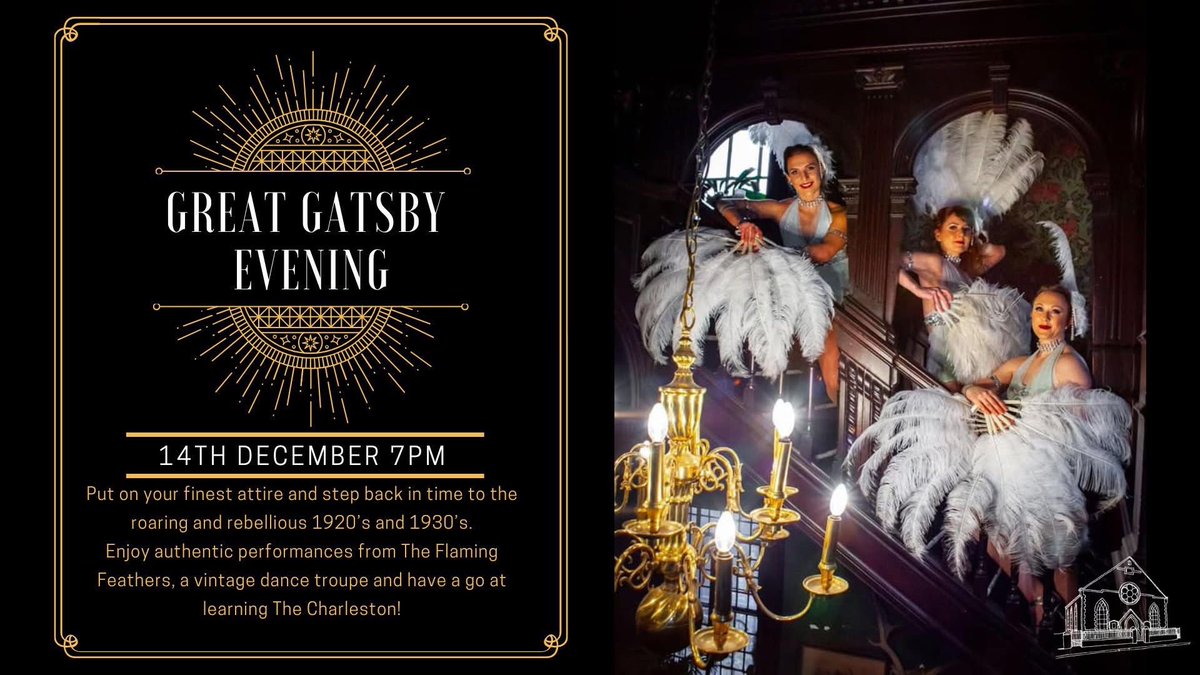 thefeathers_'s tweet photo. Step back into the roaring ‘20s this December at Zion, Bristol.

@whatsonbristol 

https://t.co/g4mETja8oM https://t.co/EYlYyiuCPz