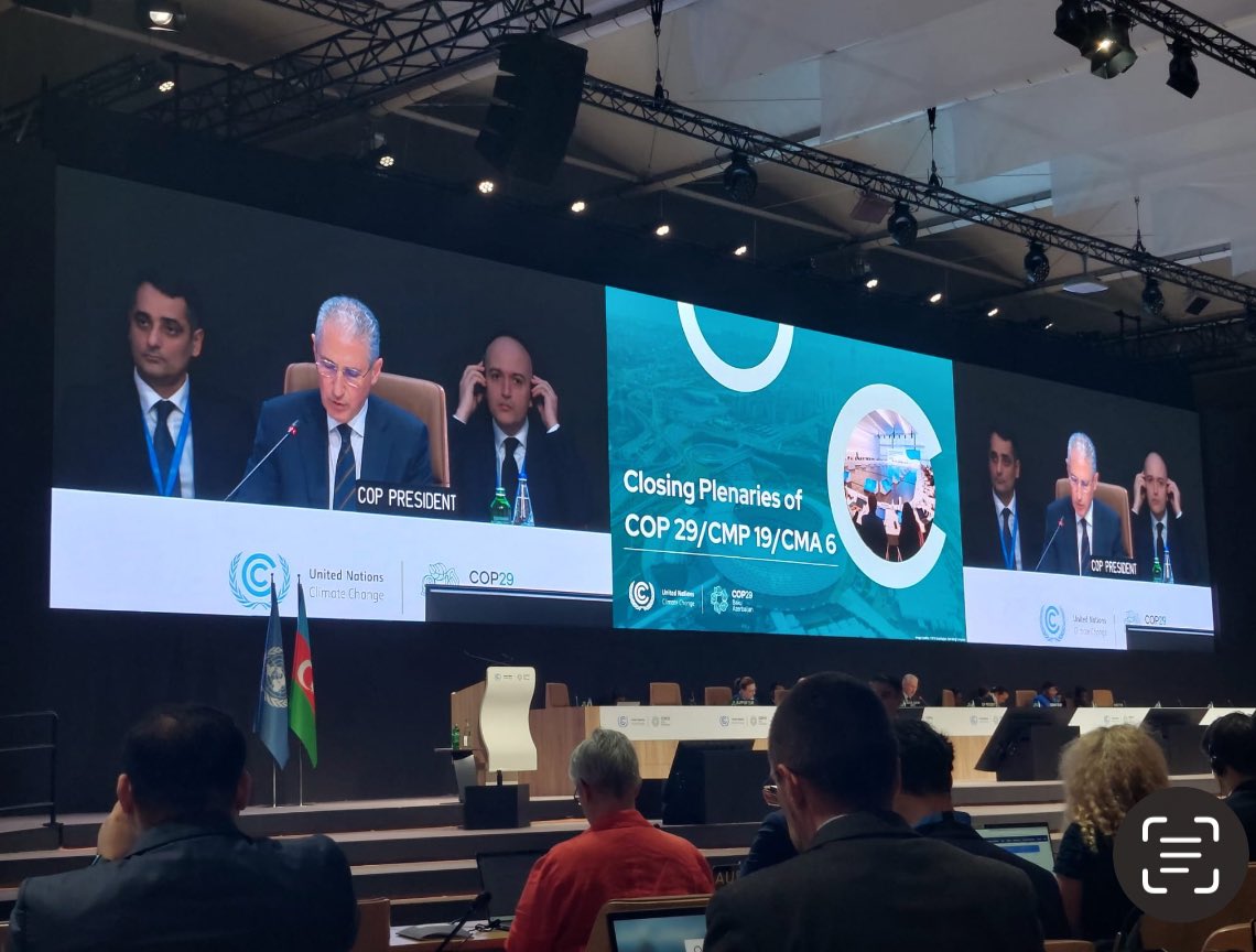 Labelled as a finance #COP29, mitigation,the backbone of the Paris Agreement, was left behind. Now that core support and Baku-Belem roadmap for delivering the ‘trillions’ of investments needed (hot topic for Belem ?) are secured,let’s not forget what all this is for,GST follow up